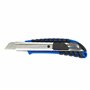 D.RECT 2049 Cutter avec Guide Métallique Lame 18mm avec Manche Caoutchouté - Cutter Iniversel - Cutter/Couteau professionnel - C