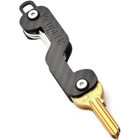Keypack | Organisateur de clés avec outil multifonction 12 en 1 | Porte-clés pour jusqu'à 16 clés | Porte-clés | Étui à clé en c