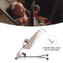 Kinderkraft MIMI Transat bébé, Balancelle de La Naissance à 9 Mois, Dossier réglable sur 3 niveaux, Pliable à plat, Facile à tra