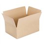 Lot de 5 cartons d'expédition pliants 190 x 100 x 70 mm