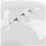 Högert Technik Casque de Protection PLONER Blanc uni | Casque de Protection pour Ouvrier du bâtiment | en 397 | réglable avec Un