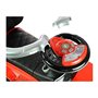 Lean Toys Poussette avec Barre de poussée 614 W Poussette de Voyage pour Enfants - Rouge