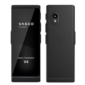 Traducteur vocal instantané Vasco V4 | 108 langues | Internet gratuit à vie pour les traductions dans près de 200 pays | Le trad