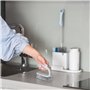 York Brosse de Nettoyage antibactérienne - Brosse à récurer hygiénique avec macromolécules de Zinc - Brosse pour Le Nettoyage - 