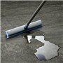 York Set de balais et Pelle à poussière - Pratique et fiable - Balai en Caoutchouc avec Pelle et Brosse - Balai avec Manche pour