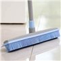 York Set de balais et Pelle à poussière - Pratique et fiable - Balai en Caoutchouc avec Pelle et Brosse - Balai avec Manche pour