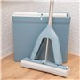 YORK Balai serpillère Easy avec éponge PVA absorbante – 34 cm | Essuie-Sol sans Mains mouillées et Sales | Set de serpillère ave