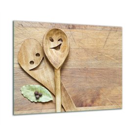 TMK Cache-plaque en verre 60 x 52 cm pour cuisinières électriques ou à induction