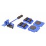 Aqbau® Kit de transport de meubles 5 pièces – Lève-meuble universel & scooter – Charge maximale 150 kg, dessous de meuble – Idéa