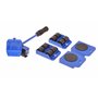 Aqbau® Kit de transport de meubles 5 pièces – Lève-meuble universel & scooter – Charge maximale 150 kg, dessous de meuble – Idéa
