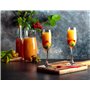 Glasmark Krosno Coupe Champagne Ensemble De 6 Coupes De Champagne Flûte À Champagne En Verre Verre À Prosecco Verre À Vin Mousse