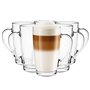 Glasmark Krosno Verre A Eau Ensemble De 6 Verres À Eau Verres À Café Verres À Thé Verres À Cappuccino 400Ml