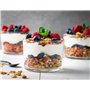 Glasmark KROSNO 1992 Lot De 6 Coupes À Glace En Verre Transparent Coupes À Dessert Lavables Au Lave-Vaisselle 170 ml