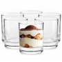 Glasmark KROSNO 1992 Lot De 6 Coupes À Glace En Verre Transparent Coupes À Dessert Lavables Au Lave-Vaisselle 300 ml