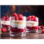Glasmark KROSNO 1992 Lot De 6 Coupes À Glace En Verre Transparent Coupes À Dessert Lavables Au Lave-Vaisselle 300 ml