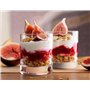 Glasmark KROSNO 1992 Lot De 6 Coupes À Glace En Verre Transparent Coupes À Dessert Lavables Au Lave-Vaisselle 300 ml