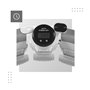 ATHLER Emu 30 | Cerceau de Fitness Intelligent Hula Hoop | Boule de Gravitation Poids | Compteur Intelligent | Picots | Largeur 