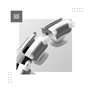 ATHLER Emu 30 | Cerceau de Fitness Intelligent Hula Hoop | Boule de Gravitation Poids | Compteur Intelligent | Picots | Largeur 