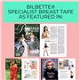 Bande de Poitrine Pour les Gros Seins, Boob Tape Invisible Adhésif Ruban de Poitrine Breast Lift Tape avec 6 Paires Cache-tétons