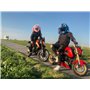 FunnyRiders Housse Casque Moto Amusante - Couvre-Casque Intégral Amusant & Mignon - Accessoires Moto, Protection Contre Poussièr