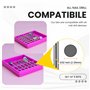 GASHIO® Lot de 6 embouts de ponceuse à ongles professionnels pour ongles en gel, fritteur en carbure + embouts diamant pour ponc