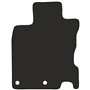 Wielganizator Tapis de Sol en Velours pour Nissan Qashqai II J11 Crossover (2013) Noir