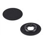 Wielganizator Tapis de Sol en Velours pour Nissan Qashqai II J11 Crossover (2013) Noir