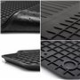 Wielganizator Tapis Caoutchouc Voiture 4 pièces compatibles avec BMW 1 F21 (2011-2019) Hatchback | Meilleure compatibilité Que L