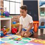Retoo Xylophone pour Enfant, Jouet Musical, 24x12,5x3 cm, Xylophone pour Enfants avec 2 Baguettes en Bois, Couleur Arc-en-Ciel, 