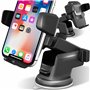 Retoo Support de téléphone Portable de Voiture avec Rotation à 360° et Protection en Silicone