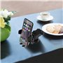 Retoo Support de téléphone Portable de Voiture avec Rotation à 360° et Protection en Silicone, Support de Voiture pour Smartphon