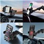 Retoo Support de téléphone Portable de Voiture avec Rotation à 360° et Protection en Silicone, Support de Voiture pour Smartphon