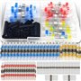 Retoo 100pcs Connecteur Bout à Bout de Fil Thermorétractable