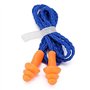 Retoo 32 dB SNR Bouchons d'oreilles avec cordon de 60cm pour protection auditive, Bouchons d'oreilles souples & réutilisables en