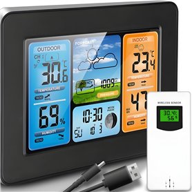 Retoo Station Météo Sans Fil