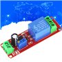 Retoo Module de relais de temporisation DC 12V pour Arduino ou Raspberry 1-10s Minuterie de circuit de contrôleur de temps Commu
