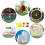 Retoo Lot de 80 bandelettes de test de pH en papier de tournesol pour l'urine et la salive Bandelettes de test d'indicateur de p