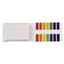 Retoo Lot de 80 bandelettes de test de pH en papier de tournesol pour l'urine et la salive Bandelettes de test d'indicateur de p
