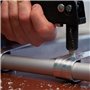 Retoo Pince à riveter aveugle robuste avec poignée ergonomique pour rivets aveugles en acier - Pince à riveter manuelle pour riv