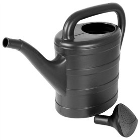 Vilde Arrosoir de Jardin au Design Classique avec Tamis Graduation des Dimensions pour arroser Les Plantes légèrement Gris foncé