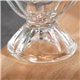Vilde Lot de 12 tasses à glace à dessert en verre, passe au lave-vaisselle, pour crème glacée, dessert, avec pied, 100 ml