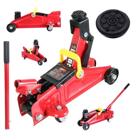 Cric ŕ Voiture Hydraulique Levage 140-285mm 2Ton Big Red Ascenseur Voiture