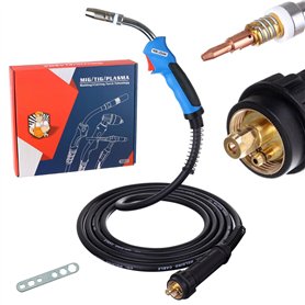 Torche de soudage complète MIG/MAG MB25 4m Gasschild Connecteur EURO
