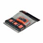 Mivos Kit de Ponçage avec Porte-Papier de Verre et Éponges Abrasives - 20 x Feuilles Papier de Verre - 3 x Éponges Abrasives - K