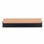 MIVOS Spatule en caoutchouc - Set de spatules à carrelage - 150mm - 200mm - 250 mm -300 mm - Gomme à joint poignée en bois - Gom