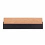MIVOS Spatule en caoutchouc - Set de spatules à carrelage - 150mm - 200mm - 250 mm -300 mm - Gomme à joint poignée en bois - Gom