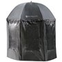 Hitbaits Parapluie de Pêche Imperméable, Grand Parapluie, Résistant au Vent, Accessoires de Pêche, Facile à Monter, Ouverture Ra