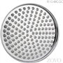 ZOVO Pomme de Douche Fixe Retro 8" / 20 cm, Ronde, Pluie. Jets Anti-Calcaire 140 pcs. Finition Chromée, Corps en Laiton Massif. 