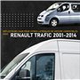 HEKO - Compatibles avec Renault Trafic 2001-2014 Déflecteurs de Vitres Latérales ; Déflecteurs Latéraux ; Avant ; Deux Pièces ; 