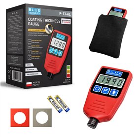 Blue Technology P13-AL Appareil de Mesure d'épaisseur de Couche Professionnel Sonde sphérique | Acier et Aluminium | Coating Thi